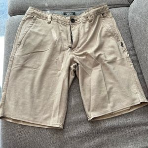 O’Neill Hybrid Shorts, size 31, khaki color